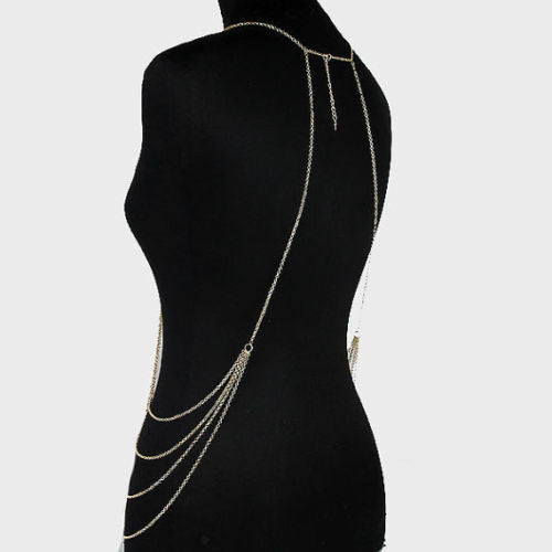 Elegant Pearl Body Chain Jewelry – Fashion Statement Accessory for Women